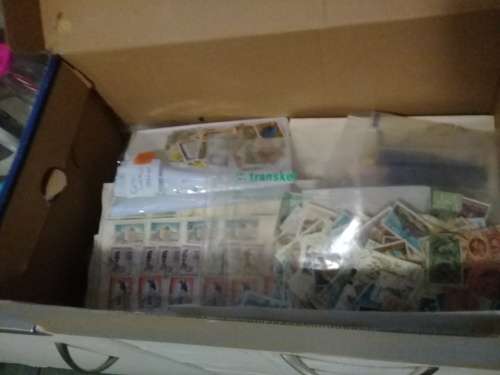 Glory box full of stamps