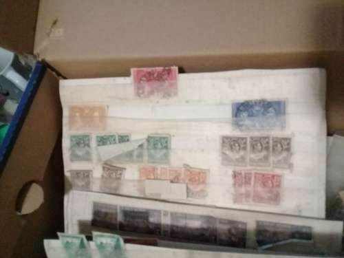 Glory box full of stamps