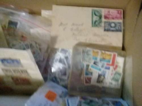 Glory box full of stamps