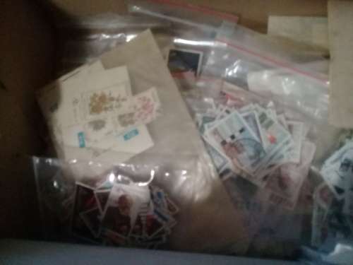 Glory box full of stamps