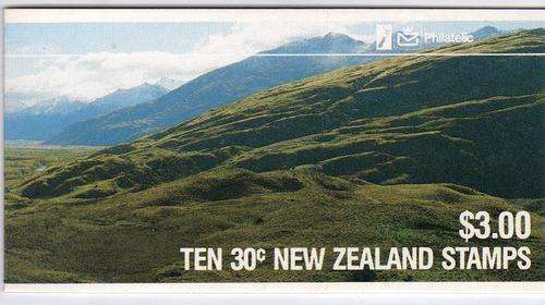 NEW ZEALAND 1986 $3,00 BOOKLET "MATUKITUKI VALLEY" UMM. SG SB 41. CAT 7 POUNDS.(2002)