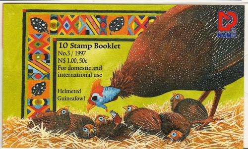 NAMIBIA 1997 "GUINEAFOWL BOOKLET" UMM (**). SACC 198. CAT R120.