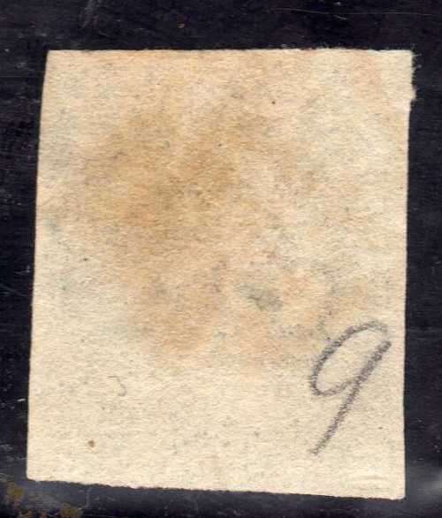GREAT BRITAIN 1840 1d BLACK 3 MARGIN JUST CUT LOWER RIGHT. RED MALTESE CROSS. SG 2. CAT 425 POUNDS.