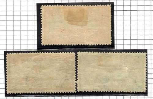 NEW ZEALAND 1935 AIR SET OF 3 MOUNTED MINT. SG 570-2. CAT 11 POUNDS. (2022)