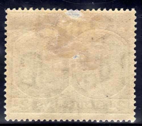 ST KITTS-NEVIS 1920-22 KGV 2d SLATE-GREY MM 2 SPOTS OF THINNING. SG 27. CAT 3,25 POUNDS. (2018)
