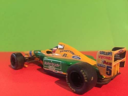 Benetton Ford (Schumacher) F1 die cast model