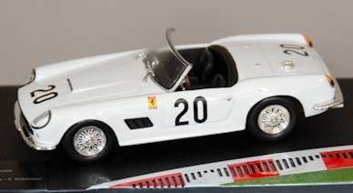 1960 Ferrari 250 California die cast model