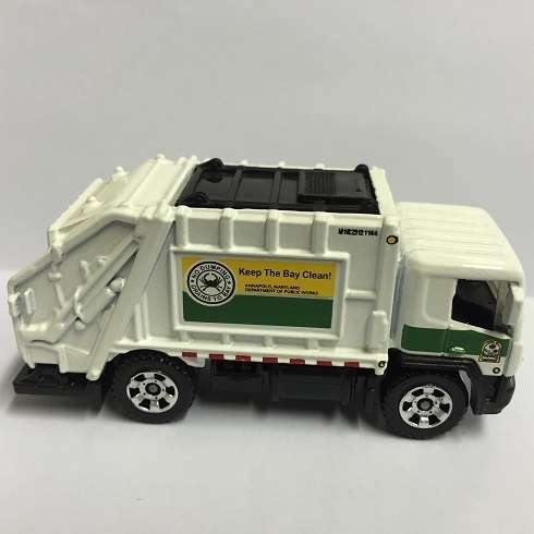 Matchbox Garbage Truck die cast model.