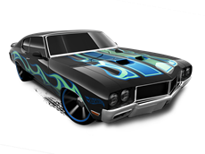 Hot Wheels '70 Buick GSX die cast model