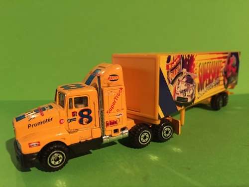Supersport Truck and Trailer die cast model