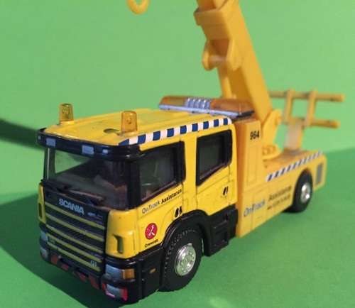 Scania Assistance truck die cast model