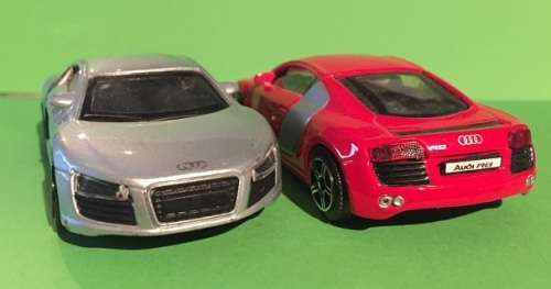 Audi R8 die cast models
