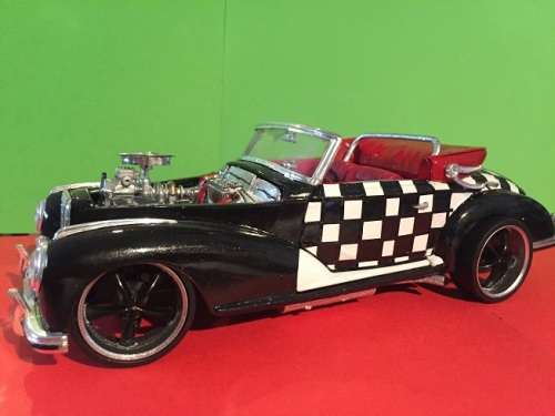 Street Rod Mercedes 300S 1/18 die cast model