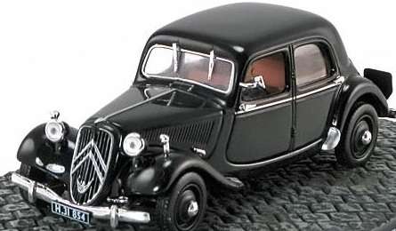 1954 Citroen Traction Avant die cast model