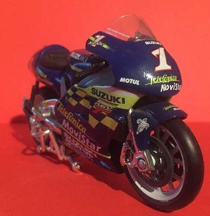 Kenny Roberts Jr Telefonica Movie Star Suzuki RGV 500 die cast model