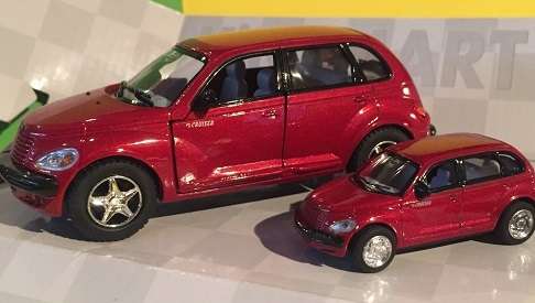 Gift Pack PT Cruiser die cast model