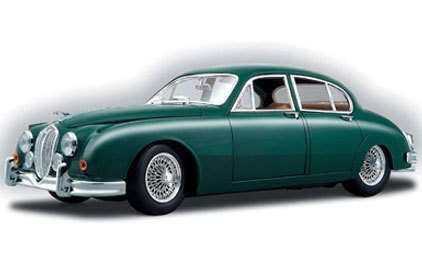 1959 Jaguar MkII 1/18 die cast model