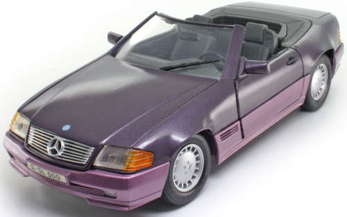 1989 Mercedes Benz 500 SL 1/18 die cast model