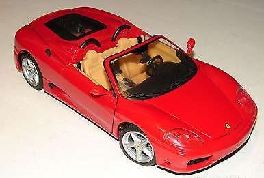 Ferrari 360 Spider Boxed 1/18 die cast model