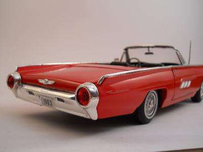 1963 Ford Thunderbird Roadster Boxed 1/18 die cast model