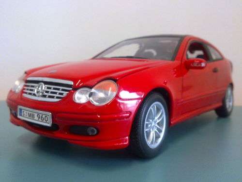 Mercedes Benz C-Klasse Sportcoupe 1/18 die cast model