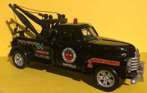 1954 Chevy Tow truck die cast model