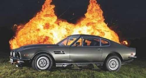 1985 Aston Martin V8 Vantage die cast model