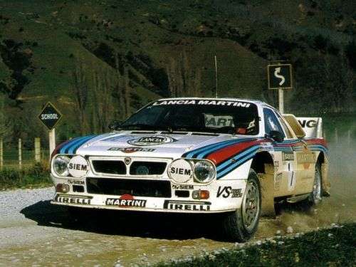 Lancia 037 Martini 1983 Monte Carlo die cast model