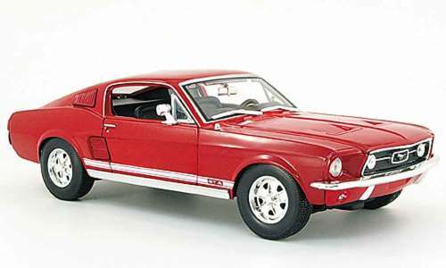1967 Ford Mustang GTA 1/18 die cast model.