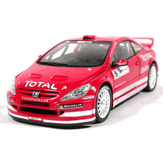 Peugeot 307 WRC 1/18 die cast model