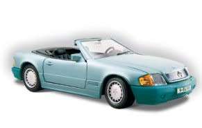 1989 Mercedes Benz 500 SL 1/18 die cast model