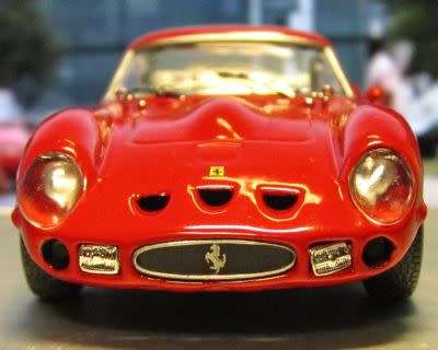 1962 Ferrari 250 GTO die cast model.