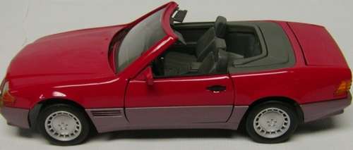 1989 Mercedes Benz 500 SL 1/18 die cast model