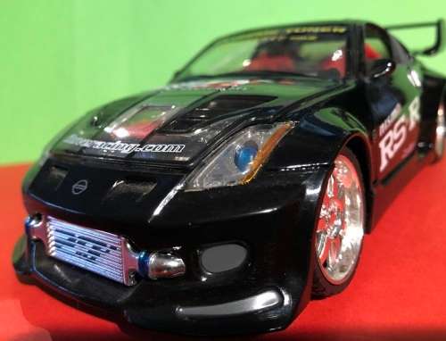 Nissan 350Z Nismo RSR die cast model.