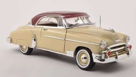 1950 Chevy Bel Air 1/18 BOXED die cast model.
