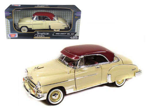 1950 Chevy Bel Air 1/18 BOXED die cast model.