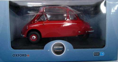 1956 Heinkel Kabine (Bubble Car) 1/18 BOXED die cast model.