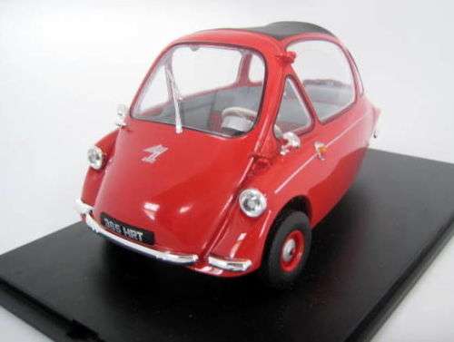 1956 Heinkel Kabine (Bubble Car) 1/18 BOXED die cast model.