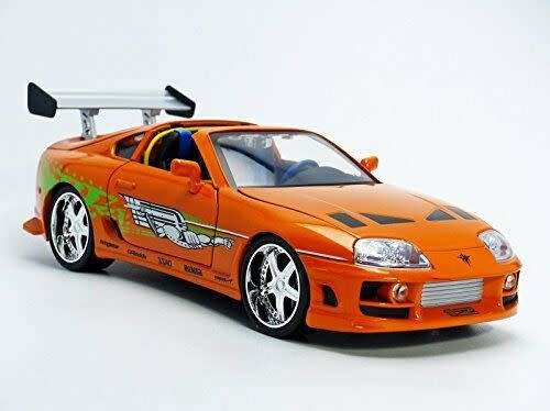 JADA 1995 Toyota Supra 1/18 die cast model