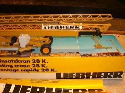 Rare Conrad Liebherr Fast Erecting Crane 28 K