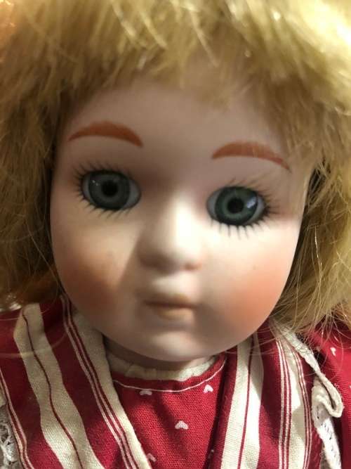 Porcelain Doll with stand