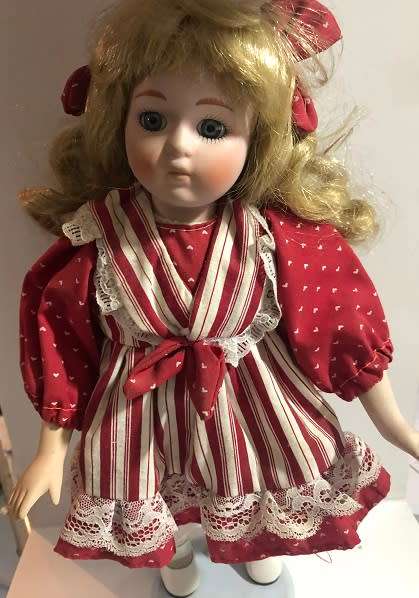 Porcelain Doll with stand