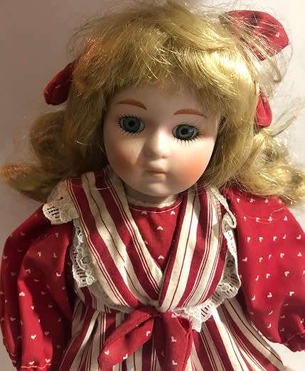 Porcelain Doll with stand