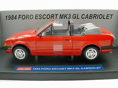 1984 Ford Escort MK3 GL 1/18 BOXED die cast model