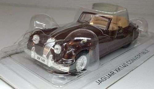1954 Jaguar Xk140 Convertible die cast model
