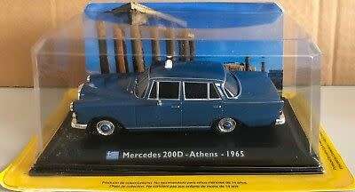 1965 Mercedes Benz 200D (Athens Taxi) die cast model