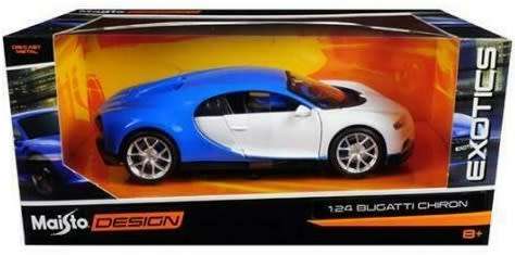 Bugatti Chiron BOXED Die Cast Model