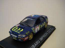 Subaru impreza Rally Die Cast Model