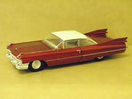 1959 Cadillac Coupe De Ville die cast model