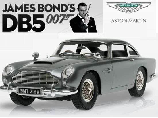 Aston Martin DB5 James Bond die cast model